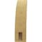 Ekena Millwork 3-inch W x 8-inch D x 12-inch H Ozark Rough Cedar Woodgrain TimberThane Knee Brace, Primed BRCUR03X08X12OZKRCPR - alternate 6